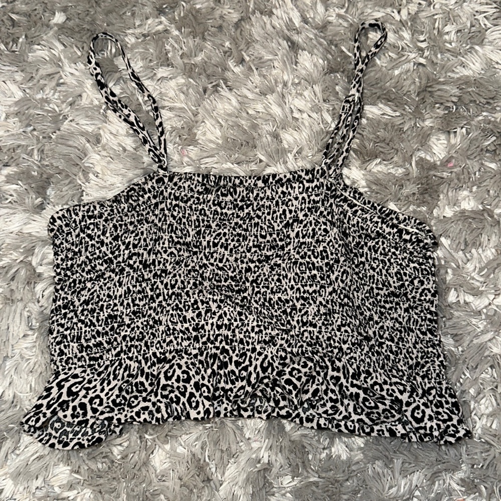 American eagle spaghetti crop top